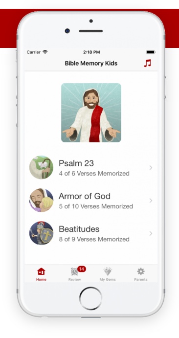Help your kids fall in love with memorizing Scripture. Get the Bible Memory Kids App